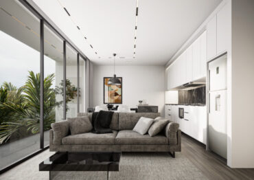 Квартира с 2 спальнями в проекте Enigma Residence площадью 54,6 м2