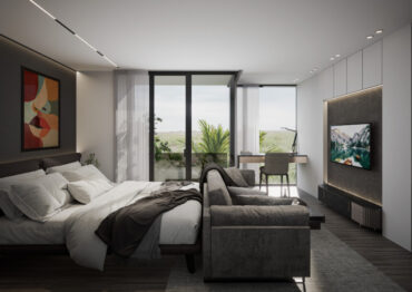 Студия в проекте Enigma Residence площадью 35 м2