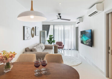 Солнечные 1-спальные апартаменты c видом на море в проекте Cassia Residences