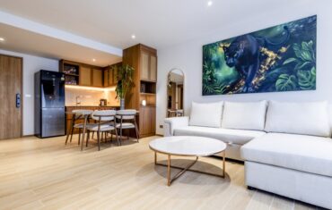 Теплые 1-спальные апартаменты в 200 метрах от пляжа Бангтао в проекте Laguna Beachside