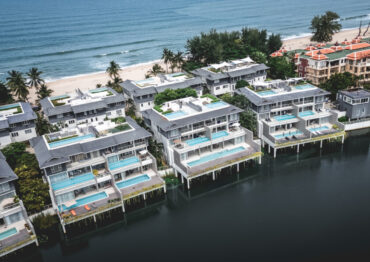 Обалденная 2-спальная резиденция с видом на озеро в комплексе Angsana Beachfront Residence Bangtao