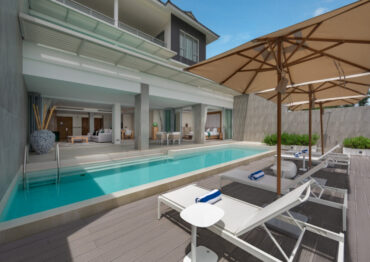 Изысканная 2-спальная резиденция с видом на озеро в проекте Angsana Beachfront Residences в 50 метрах от пляжа