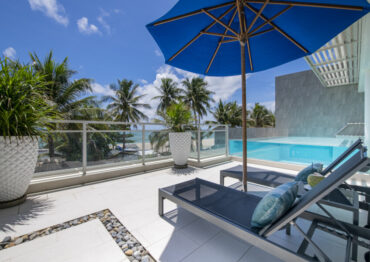 Яркая 2-спальная резиденция с видом на море в проекте Angsana Beachfront Residences